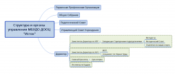 Структура и органы управления образовательной организации МБУДО ДООЦ "Исток"